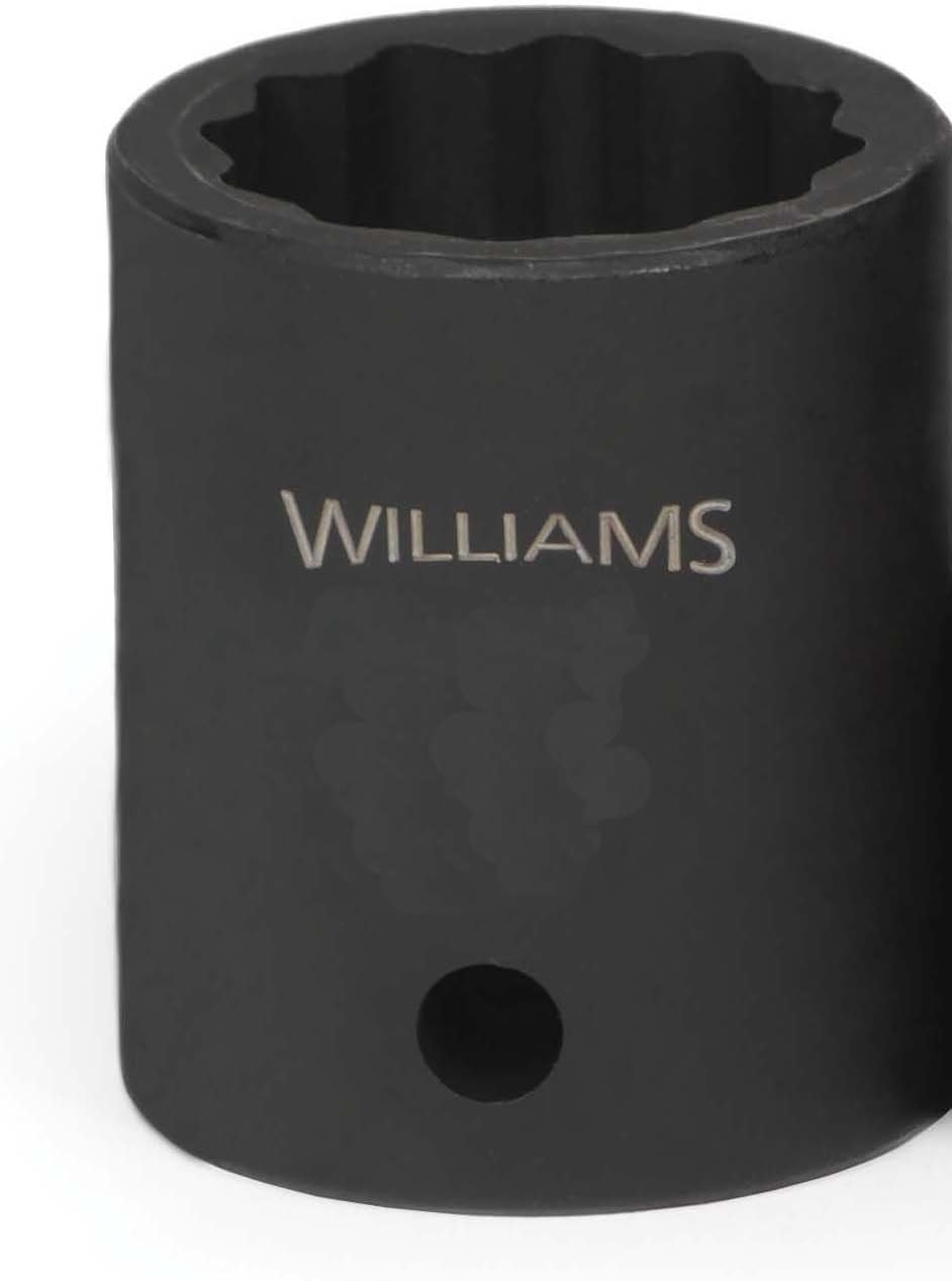 Williams 37627 – Enchufe de impacto estándar de 1.063 in, 12 puntos