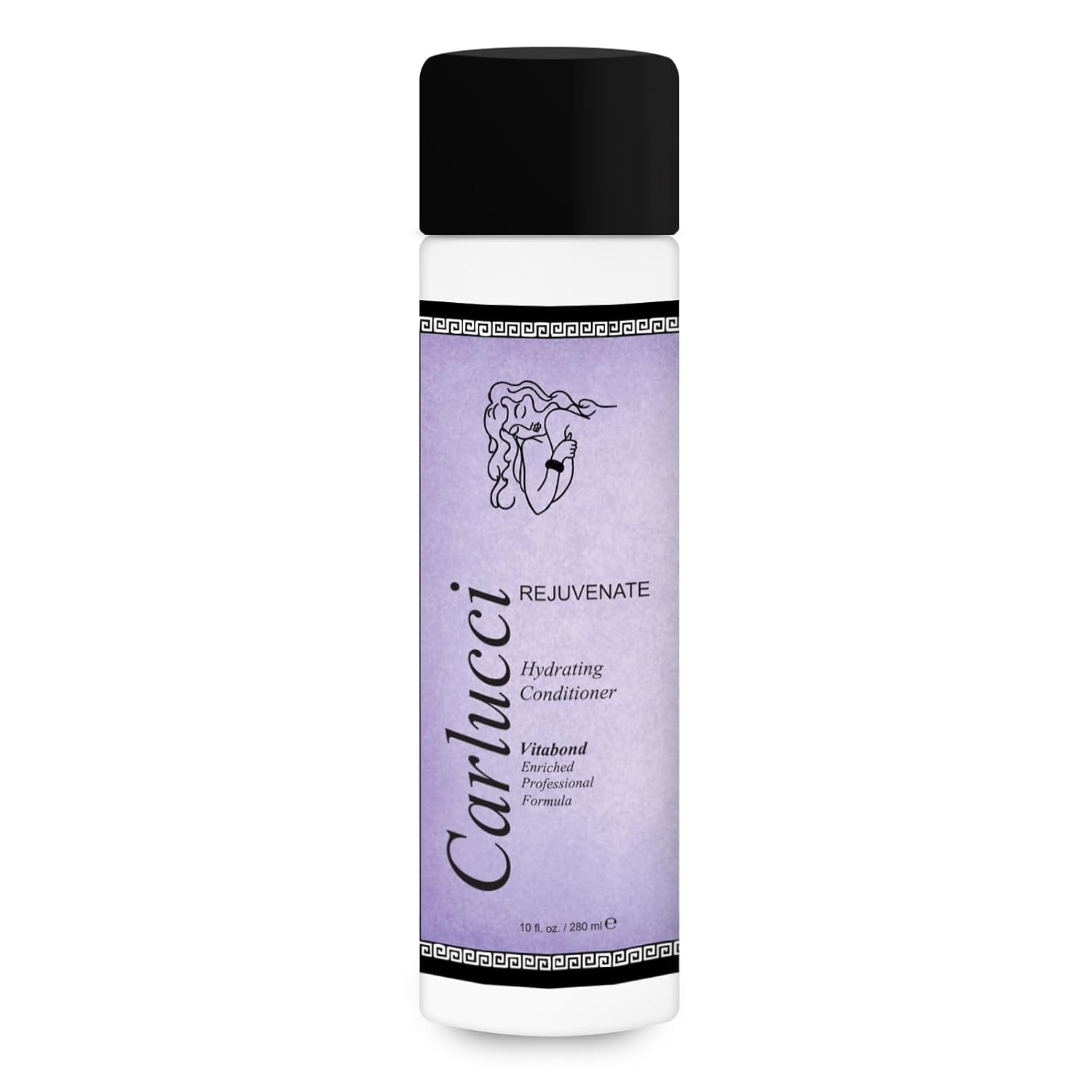 Carlucci  Rejuvenate Acondicionador Hidratante Vitabond Fórmula Profesional Enriquecida para Cabello Seco y sin brillo – 10 onzas