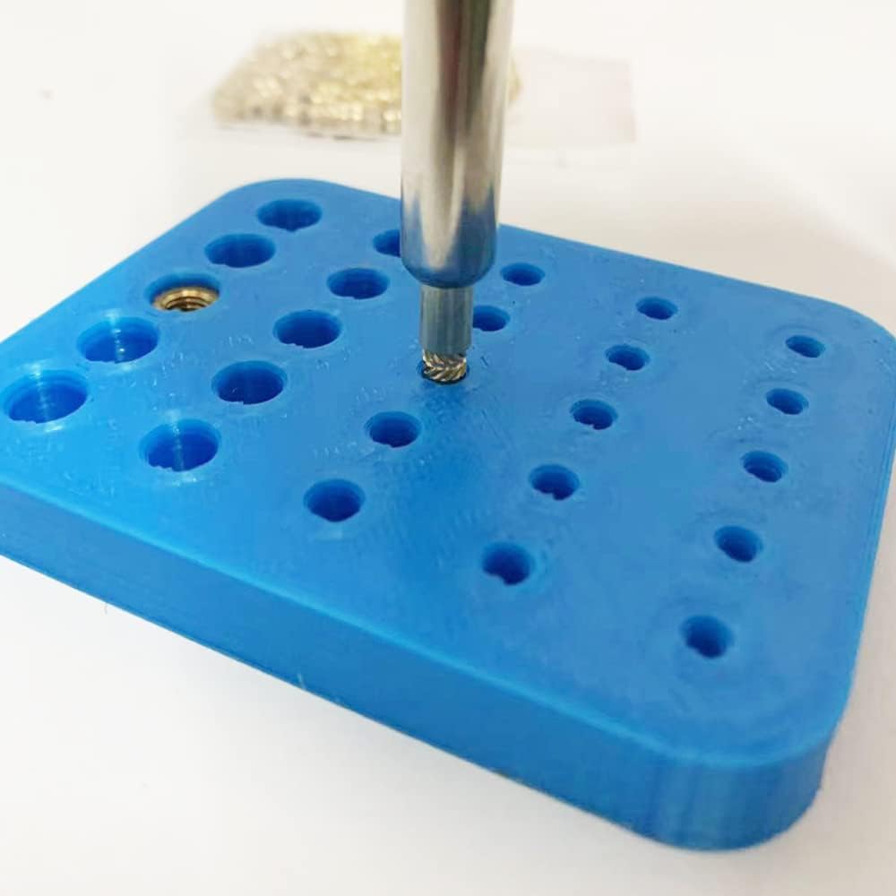DAMO – Juego de puntas de inserción para M3 con 100 insertos M3. Accesorios de impresión 3D. Compatible con Weller SP40NUSHakko FX-888D900M y T18,