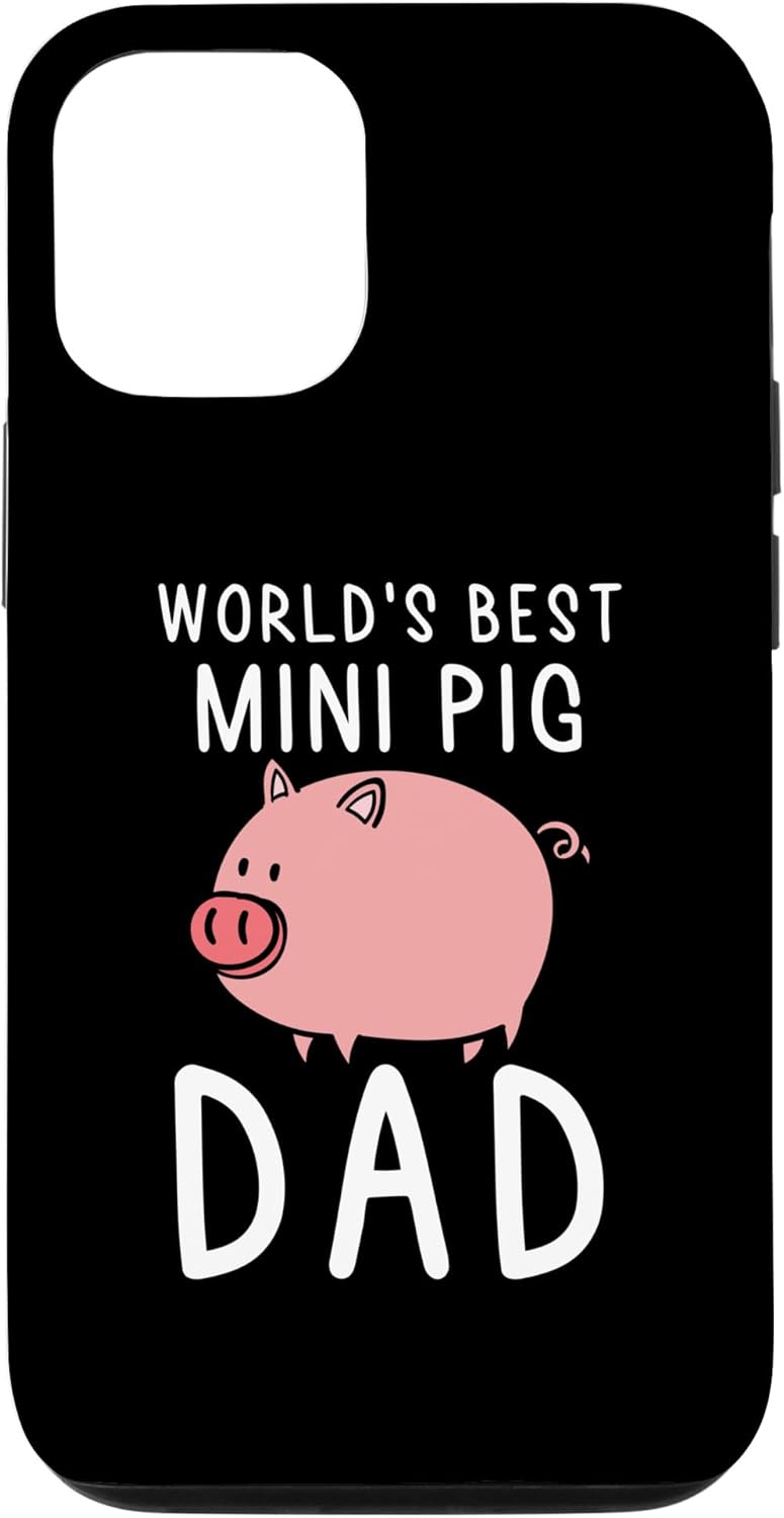 iPhone 14 Pro World’s Best Mini Pig Dad  Miniature Pig Owner Case