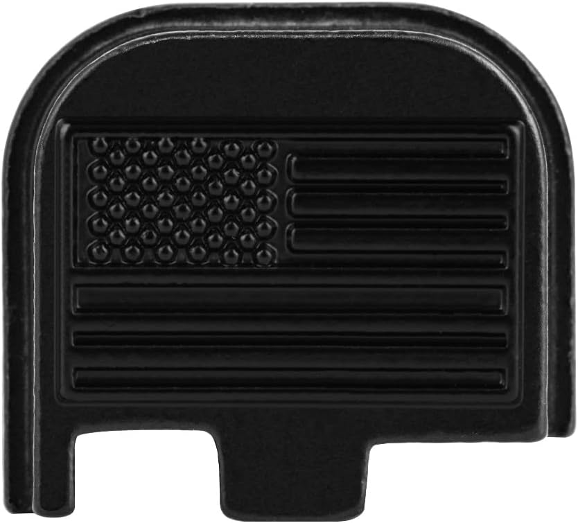Placa trasera de aluminio 3D para Glock 43 43X 48 0.354 in SubCompact MOS Slim Accesorios – Elige tu diseño