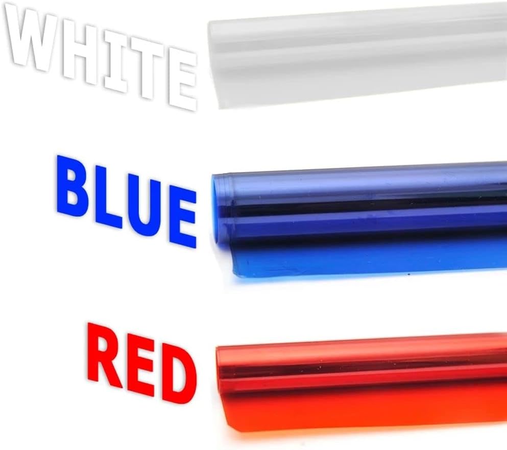 Filtro de gel, superposiciones de colores, película de color transparente, láminas de plástico de gel de corrección para fotografía, video, luz LED