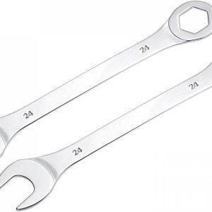 uxcell Llave combinada fina con extremo de 6 puntos desplazados y extremo abierto en ángulo, espejo métrico, acero de alto carbono chapado en cromo, uxcell Llave combinada fina con extremo de 6 puntos desplazados y extremo abierto en ángulo, espejo métrico, acero de alto carbono chapado en cromo,