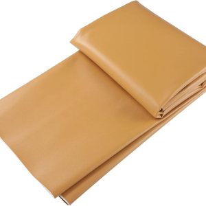 Picheng Hojas de cuero sintético de vinilo tela de piel sintética suave marrón claro, impermeable, 54 x 36 pulgadas, tapicería de vinilo suave para Picheng Hojas de cuero sintético de vinilo tela de piel sintética suave marrón claro, impermeable, 54 x 36 pulgadas, tapicería de vinilo suave para