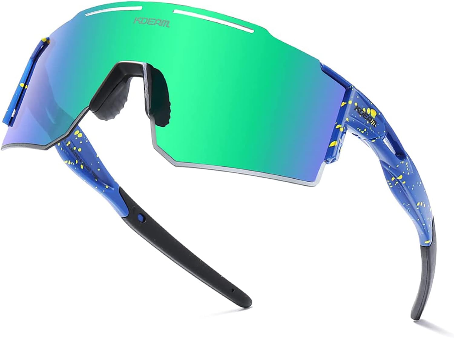 Gafas de sol polarizadas deportivas para hombres y mujeres, UV400, gafas de ciclismo resistentes al viento, para conducir, correr, golf