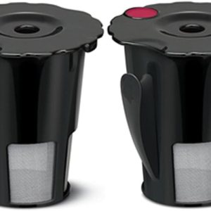 2 filtros de café reutilizables negros para Keurig 119367 2.0 My K-Cup Modelo actualizado serie K200K300K400K500, funciona con todas las series 2 filtros de café reutilizables negros para Keurig 119367 2.0 My K-Cup Modelo actualizado serie K200K300K400K500, funciona con todas las series