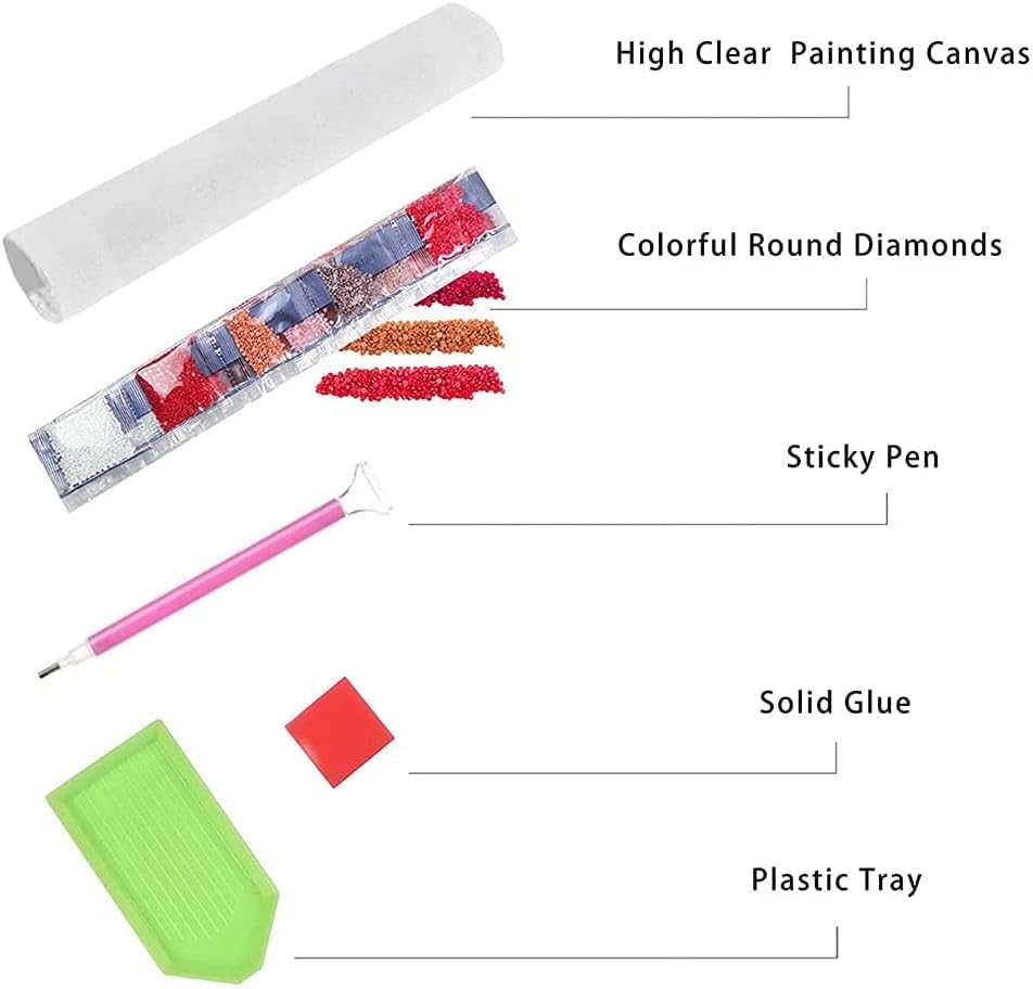 Bysincy Pintura de diamantes de fútbol personalizada con nombre y número, pintura personalizada de bandera de fanáticos deportivos con casco, arte