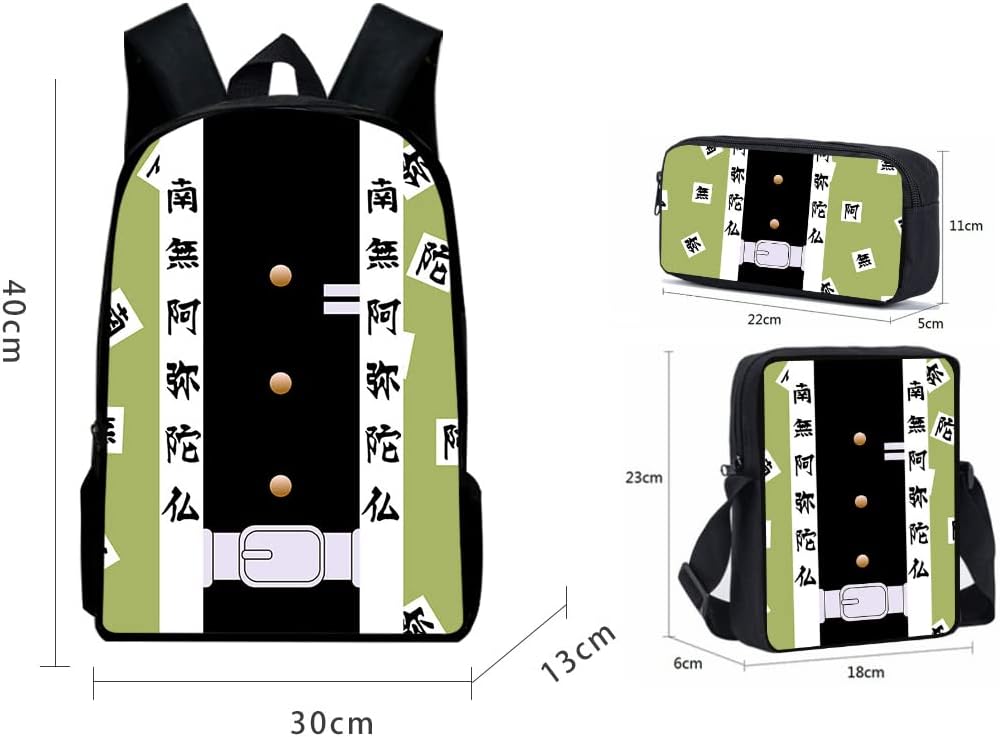 Mochila de moda y bolso de hombro inclinado Mochila para computadora portátil Mochila linda de dibujos animados para mujeres y hombres, 9, Mochilas