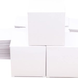 NEWSNOW Caja de regalo de caramelos, caja de fiesta, paquete de 50 unidades de 3 x 3 x 3 pulgadas, cajas de regalo de papel, cajas de regalo, NEWSNOW Caja de regalo de caramelos, caja de fiesta, paquete de 50 unidades de 3 x 3 x 3 pulgadas, cajas de regalo de papel, cajas de regalo,