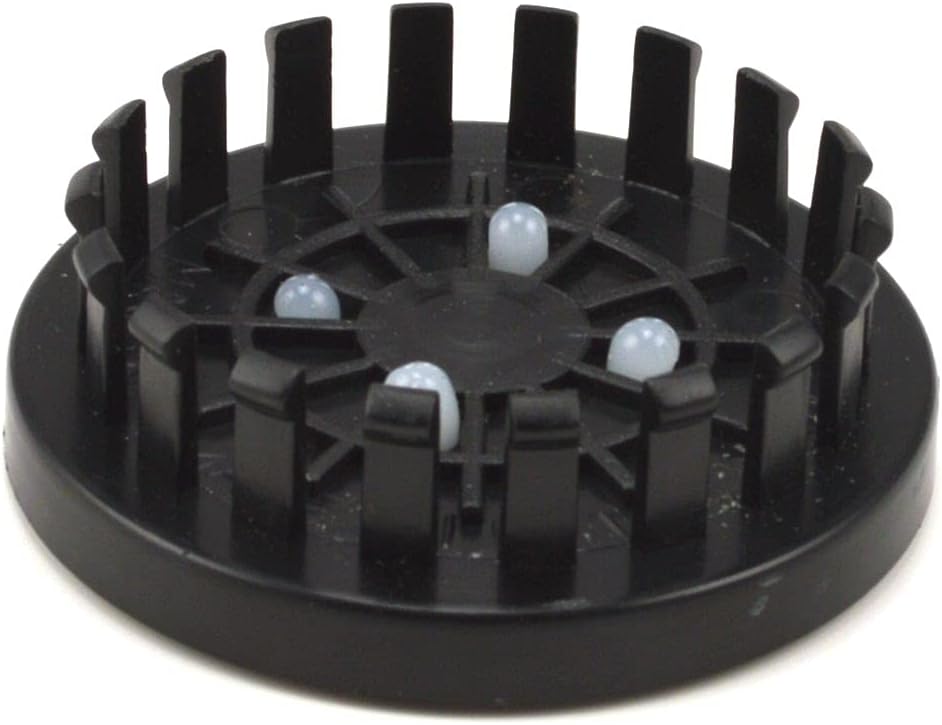 Tapa central de rueda plateada y negra de 16 pulgadas con emblemas de repuesto para Chevrolet IROC Z Camaro 1988-1990