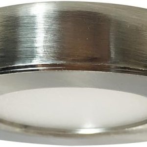 Nora Lighting Josh – Luz LED de disco, 12 voltios (níquel cepillado, 3000 K, blanco cálido) Nora Lighting Josh – Luz LED de disco, 12 voltios (níquel cepillado, 3000 K, blanco cálido)