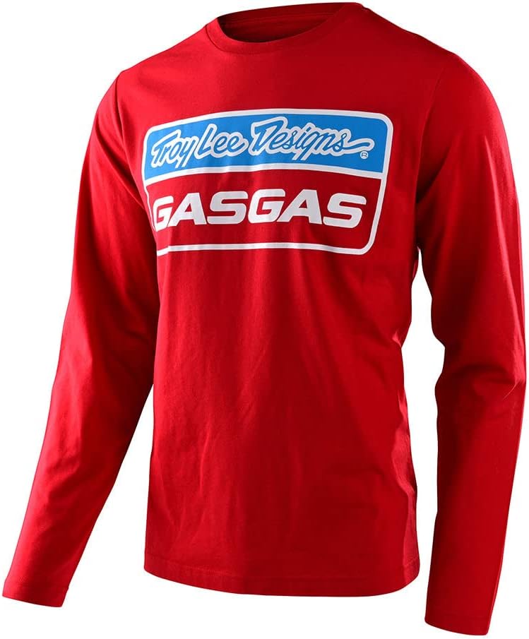 Troy Lee Designs GasGas Team Stock Camisa de manga larga, Rojo –