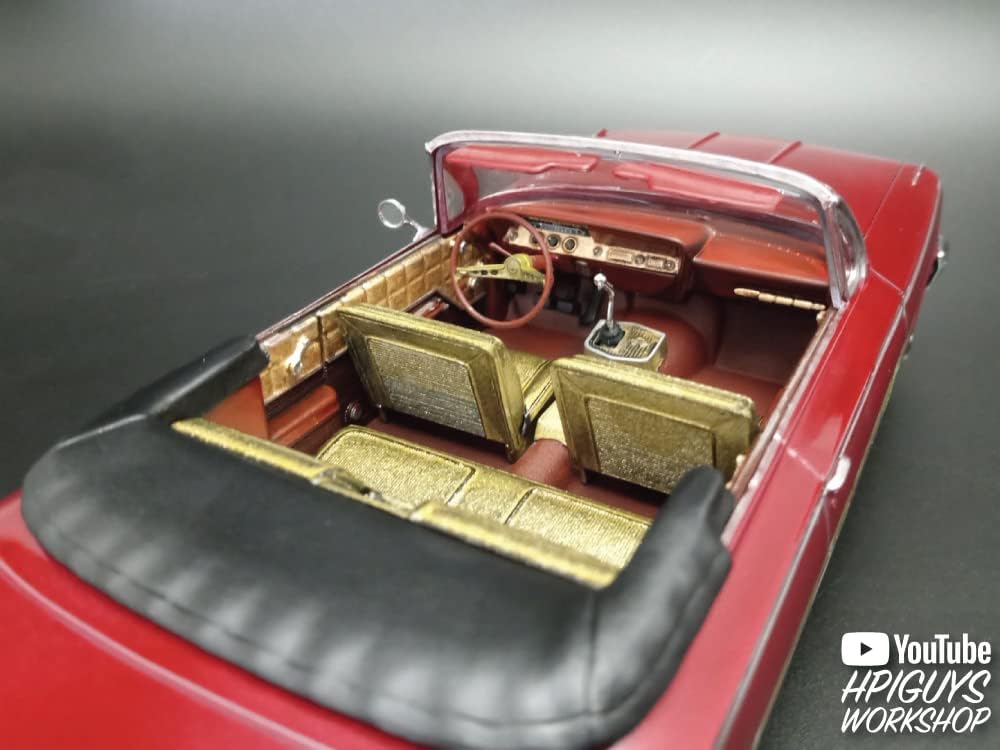 AMT 1962 Chevy Impala Convertible 125 Modelo Kit