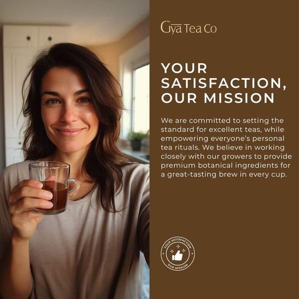 Gya Tea Co Tazas K de té de hierbas de canela y manzana para Keurig, té sin cafeína, tazas K para Keurig, comienza el día con cápsulas de té para