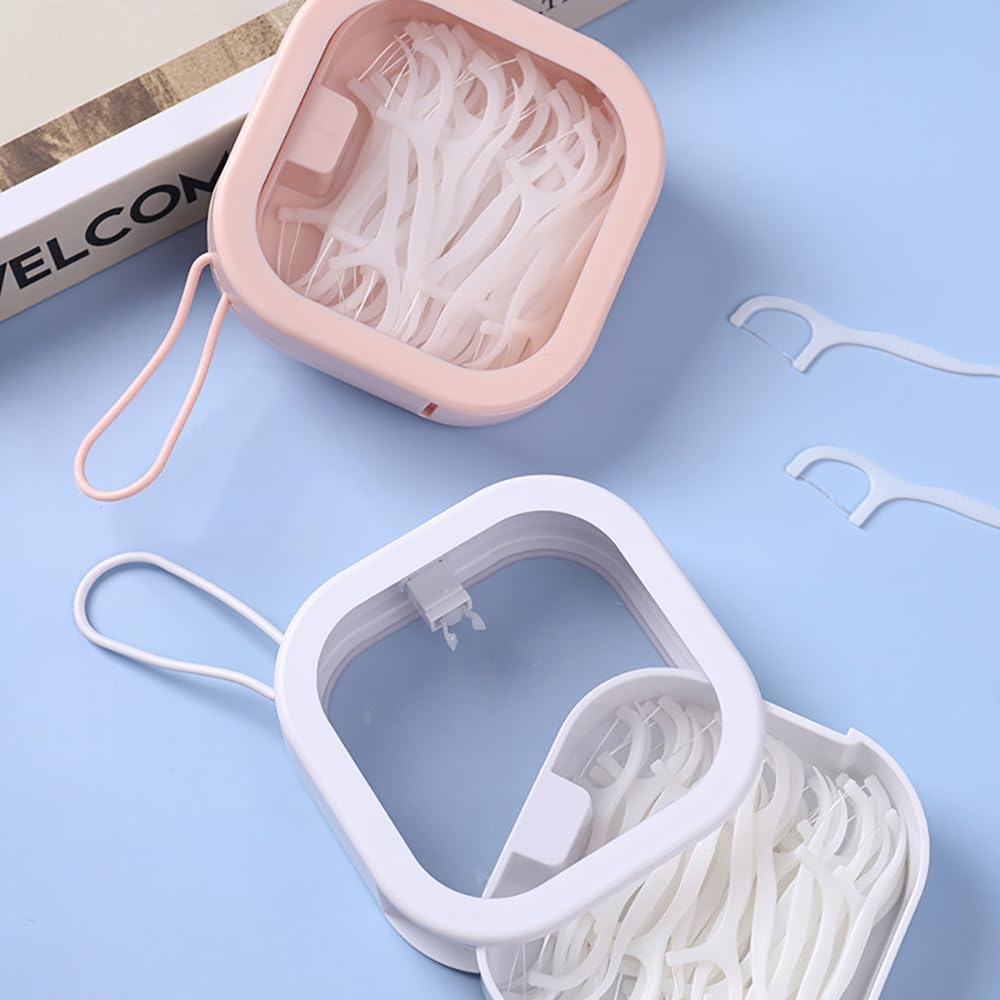Hsufeng 1 caja organizadora de lazos para el cabello, organizador portátil para ligas para el cabello, organizador de joyas, dispensador de viaje