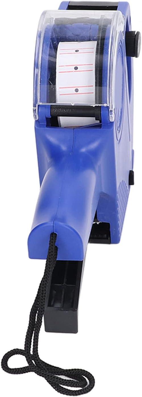 FTVOGUE Máquina de etiquetado de precios, máquina de etiquetado manual Pistola de etiqueta de precio de 8 dígitos con cartucho, herramienta portátil