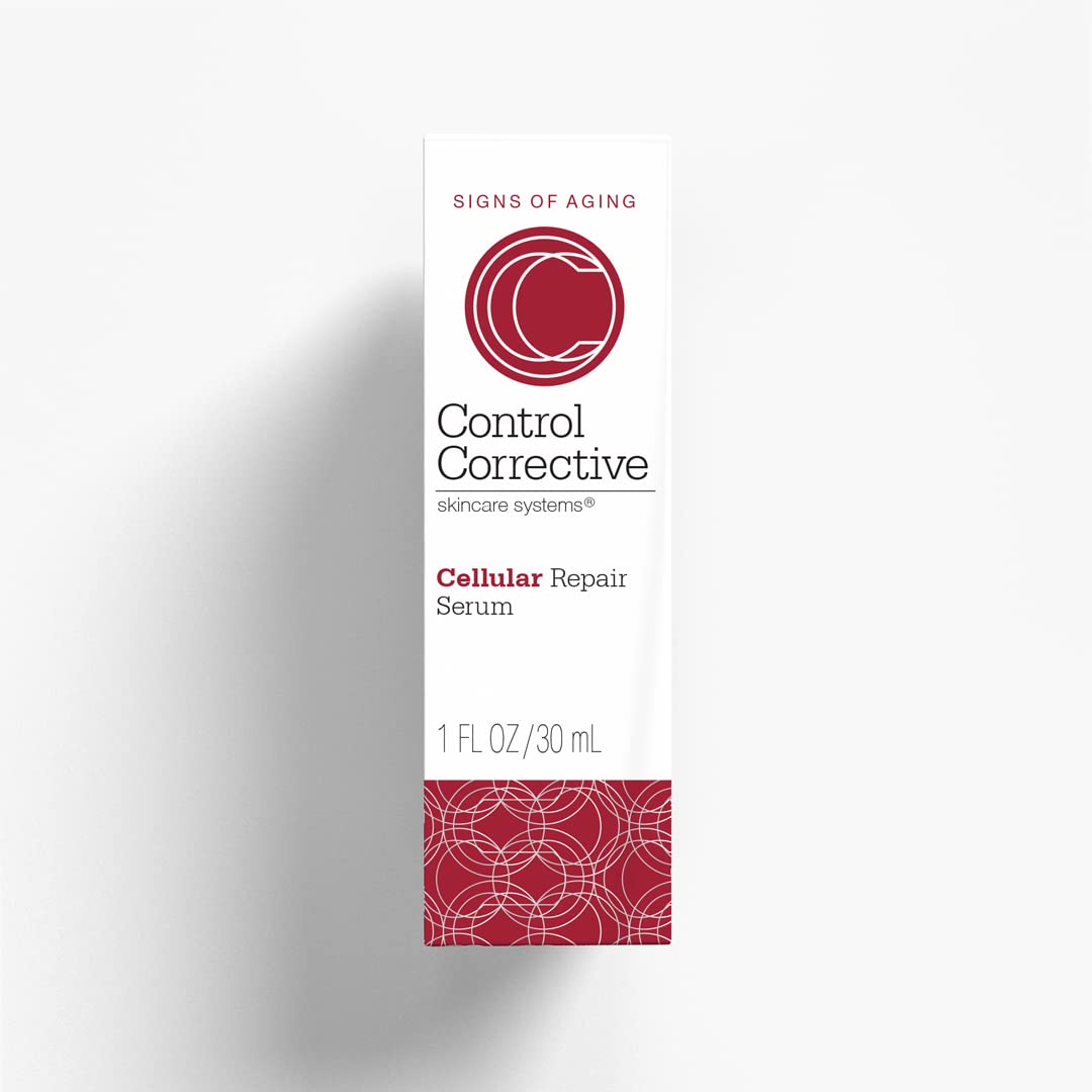 CONTROL CORRECTIVE – Suero de reparación celular, 1 onza, un suero ligero de ácido hialurónico con ingredientes botánicos para restaurar la
