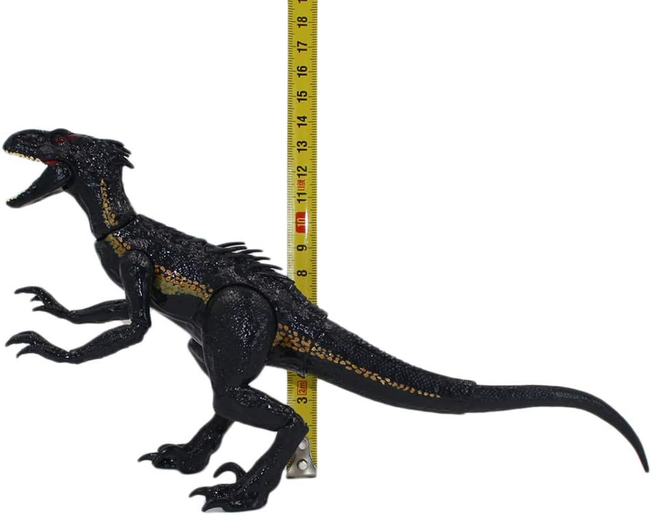 Juguete de dinosaurio Jurásico, figura de dinosaurio World Indoraptor, figura de acción de velociraptor, modelo animal para niños y niños, 5.9 in