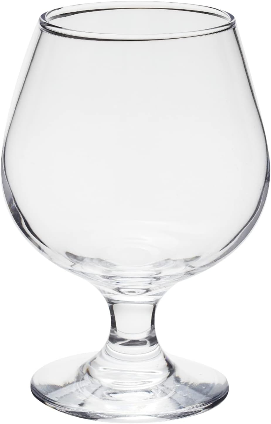 Juvale Juego de 4 copas de brandy para whisky, copas de vino de tallo corto para bourbon, coñac, brandy (13 onzas)