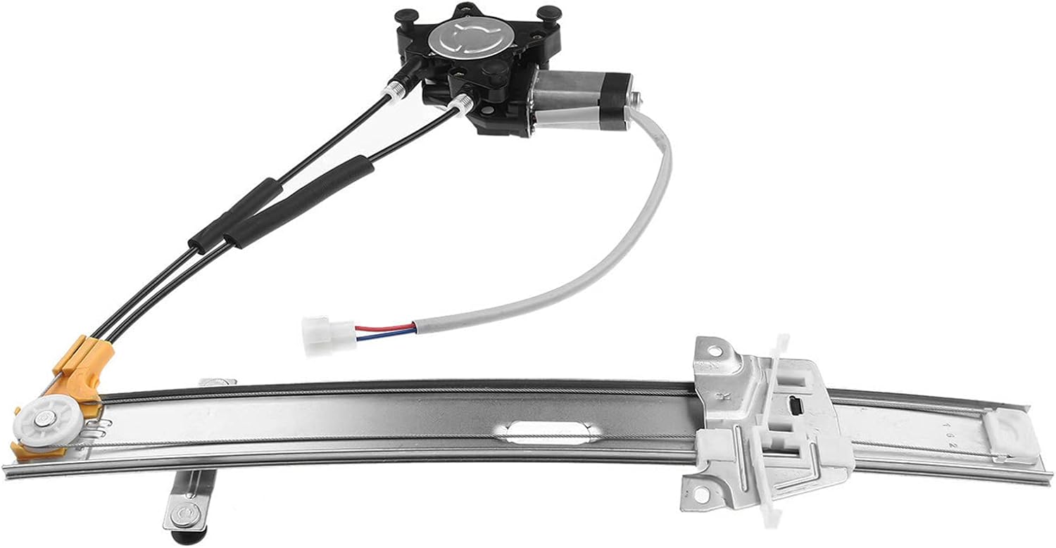 A-Premium Elevalunas eléctrico con motor compatible con Ford Escort 1997-2002 Mercury Tracer 1997-1999 lado del pasajero delantero