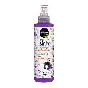 Salon Line – Linha Meu Liso (Niños) – Spray Desembaracante Imaginação e Diversao 240 Ml – Colección Mi Recta (Niños) – Espray desenredante 8.11 Fl Salon Line – Linha Meu Liso (Niños) – Spray Desembaracante Imaginação e Diversao 240 Ml – Colección Mi Recta (Niños) – Espray desenredante 8.11 Fl