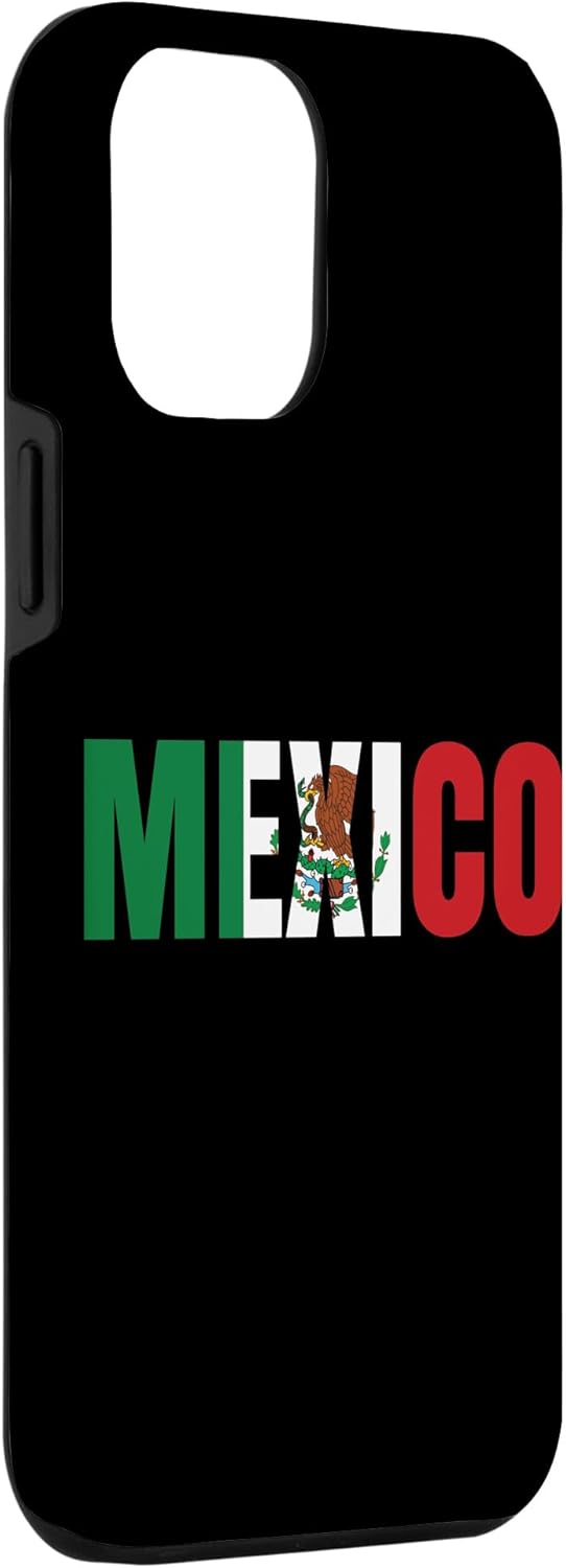 Funda para iPhone 13 Pro Max con la bandera de México Dad Men Latino Mexican Chicano Hispanic Flag Case
