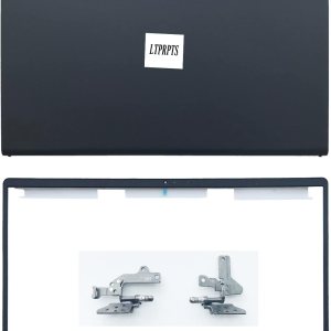 Reemplazo portátil LCD contraportada superior tapa trasera con bisagras y marco bisel frontal para Dell Inspiron 15 3510 3511 3515 00WPN8 0WPN8 Reemplazo portátil LCD contraportada superior tapa trasera con bisagras y marco bisel frontal para Dell Inspiron 15 3510 3511 3515 00WPN8 0WPN8