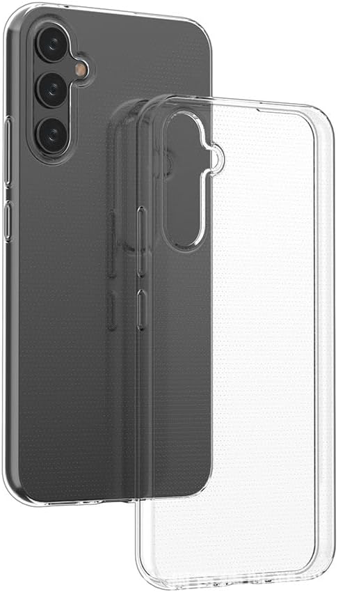 Funda transparente compatible con Samsung Galaxy A32 5G con diseño de patrón de flores, 1 funda protectora de silicona TPU delgada a prueba de