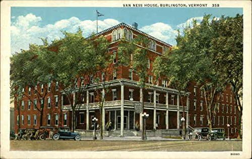 Van Ness House Burlington, Vermont VT Original Antique Postcard