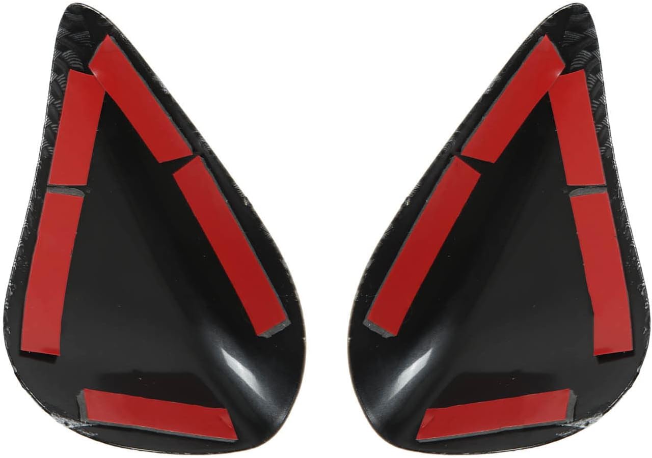 Aramox 2 unids motocicleta tanque de combustible protector lateral de fibra de carbono estilo reemplazo para DUCATI Panigale 899 959 1199 1299
