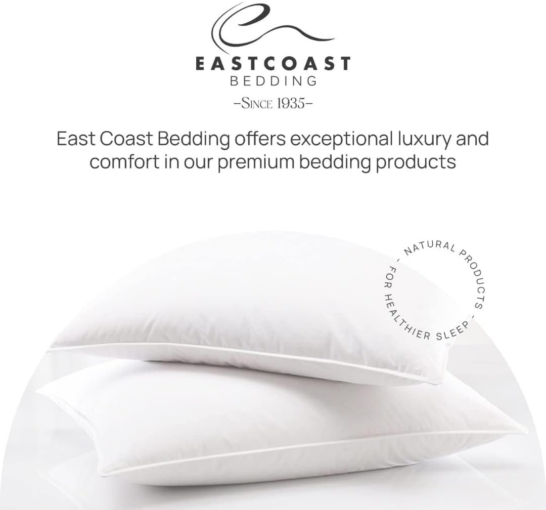 East Coast Bedding  Funda de almohada de repuesto 100% algodón  Funda de almohada de bricolaje  Funda de almohada vacía para relleno personalizado