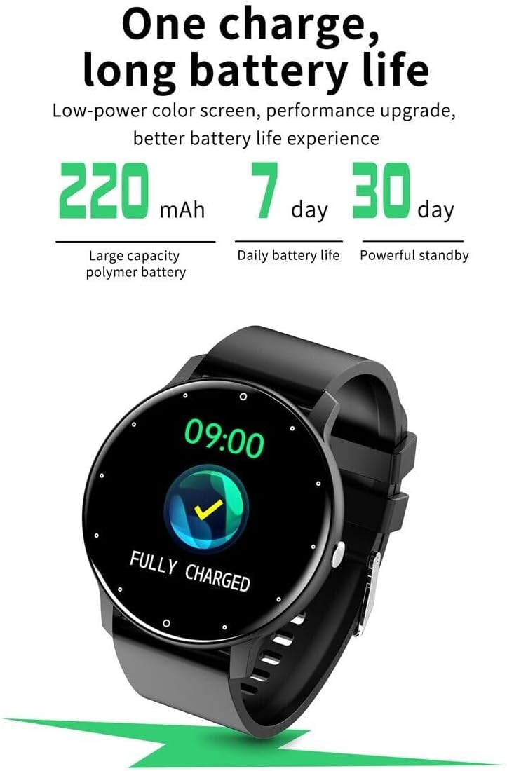 Para Samsung Galaxy A11 FK Trading Smart Watch, reloj de seguimiento de actividad física para hombres y mujeres, IP67 impermeable pantalla táctil