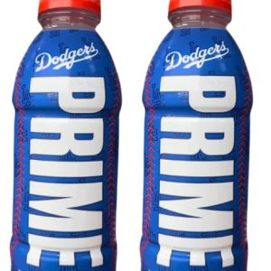 Prime Sports Drink Los Angeles Dodgers Limited Edition – Dos (2) botellas de bebida de hidratación de 16.9 onzas líquidas. Logan Paul Prime Sports Drink Los Angeles Dodgers Limited Edition – Dos (2) botellas de bebida de hidratación de 16.9 onzas líquidas. Logan Paul