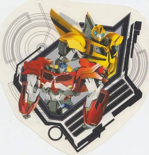 Calcomanía de abejorro Optimus Prime de 6 pulgadas Transformers Autobots Robots removible autoadhesivo vinilo decorativo decorativo de pared para
