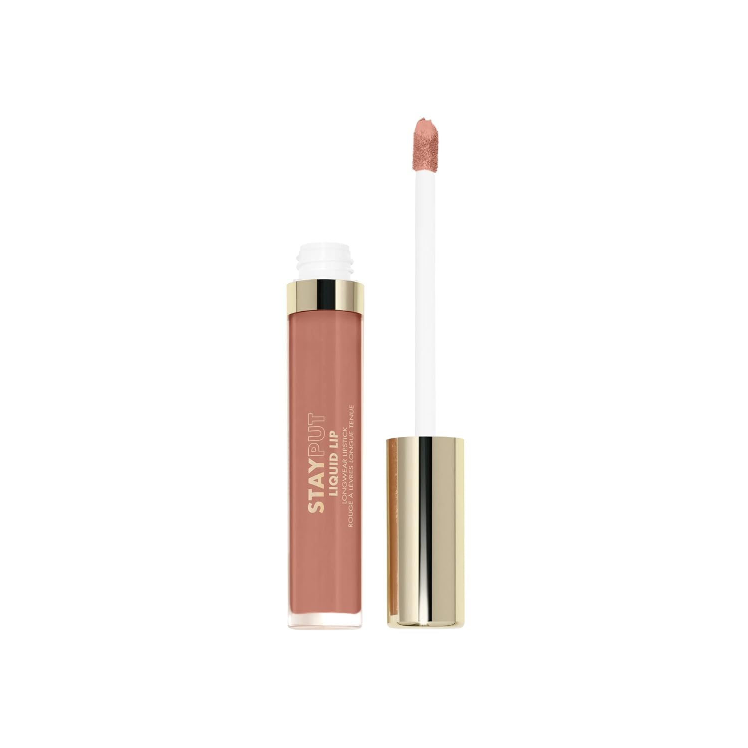 Milani Stay Put – Lápiz labial líquido de larga duración, fórmula a prueba de manchas, besos y resistente a la decoloración para uso durante todo el