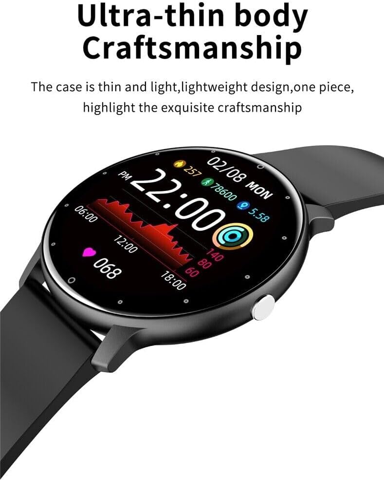 Para Samsung Galaxy A11 FK Trading Smart Watch, reloj de seguimiento de actividad física para hombres y mujeres, IP67 impermeable pantalla táctil
