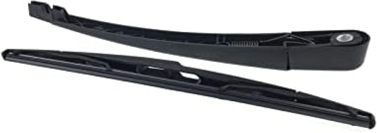 WouND Juego de limpiaparabrisas trasero, compatible con Nissan Quest 2004-2009 para todas las estaciones, goma natural