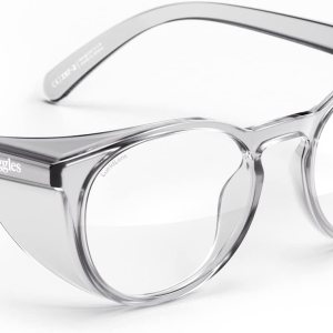 Stoggles – Lentes de seguridad con certificación Z87.1, modelo oficial, redondo, antiniebla y con bloqueo de luz azul (tamaño mediano, color carbón) Stoggles – Lentes de seguridad con certificación Z87.1, modelo oficial, redondo, antiniebla y con bloqueo de luz azul (tamaño mediano, color carbón)
