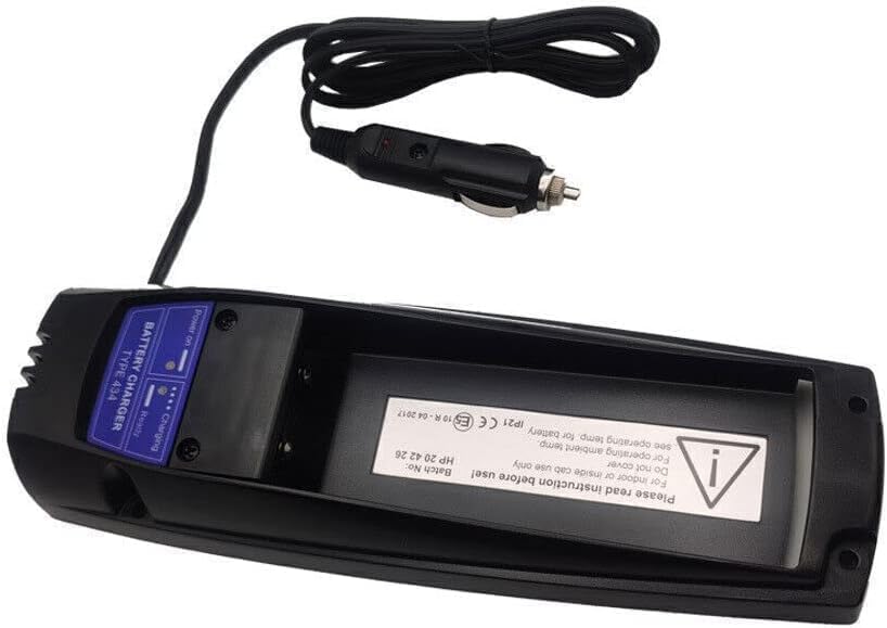 Paquete de 1 cargador de batería Scanreco 434 de 10-24 V para batería SCANRECO 592 590 960 RC400 de 7.2 V