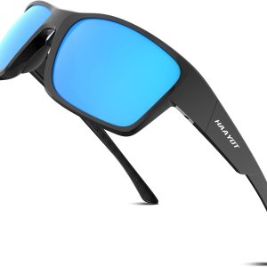 HAAYOT Polarized Sports Sunglasses for Men Women, Fishing Cycling Running Driving Golf Glasses,UV Protection HAAYOT Polarized Sports Sunglasses for Men Women, Fishing Cycling Running Driving Golf Glasses,UV Protection