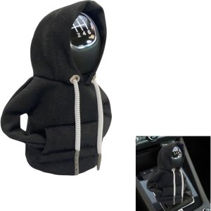 Sudadera con capucha para palanca de cambios de automóvil, cubierta de perilla de palanca de cambios de moda, mini sudadera con capucha para palanca Sudadera con capucha para palanca de cambios de automóvil, cubierta de perilla de palanca de cambios de moda, mini sudadera con capucha para palanca