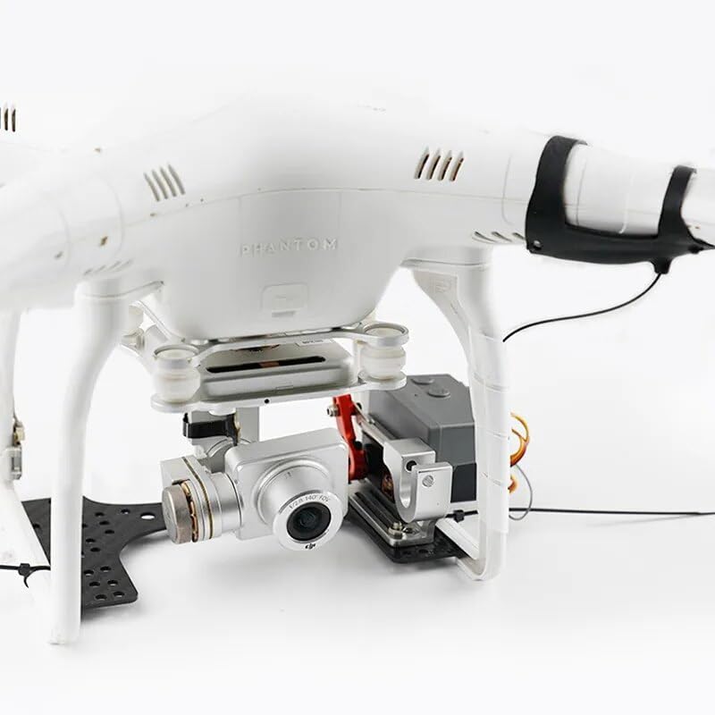 XNasu Parabólico airdrop servo interruptor kit de dispositivo de control remoto para D-JI Phantom 2  Phantom 3 Standard Drone Accesorios