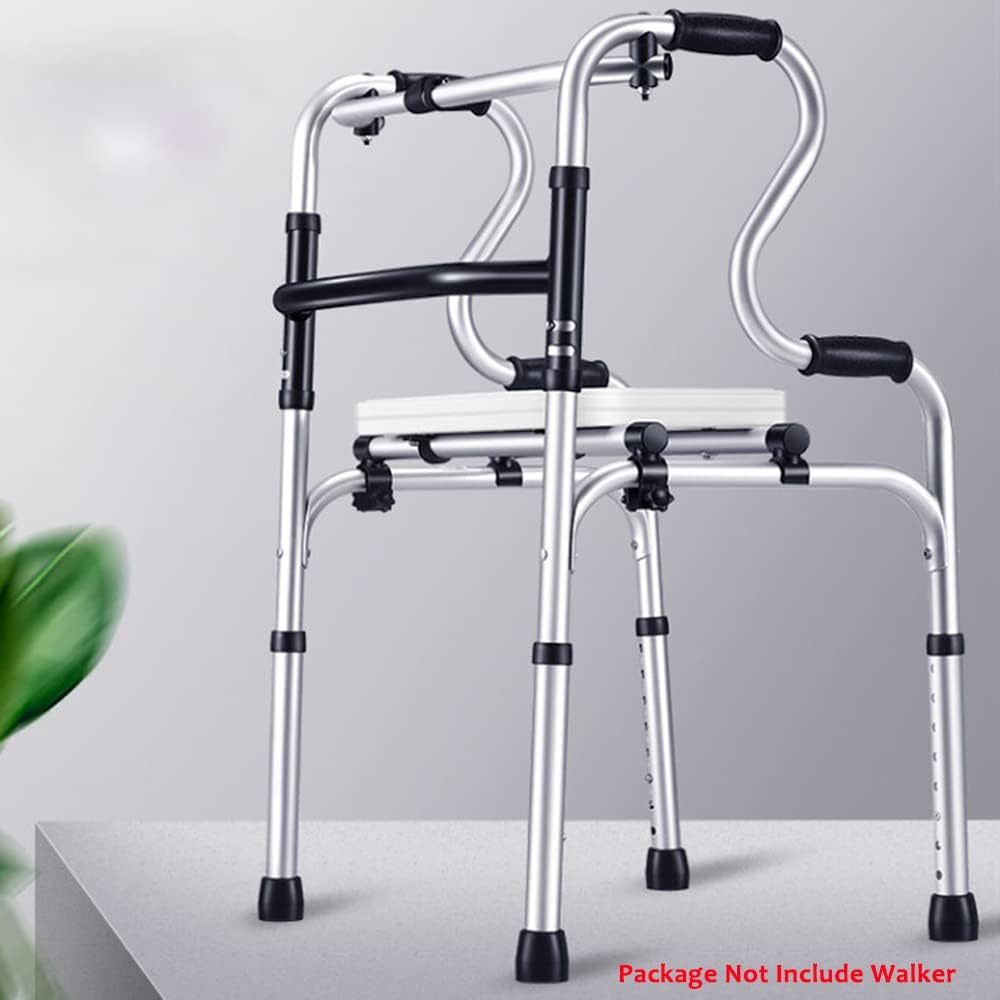 Asiento plegable para asiento fijable, capacidad máxima de peso de 250 libras, 20 pulgadas de largo x 7.9 pulgadas de ancho (A)