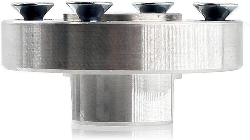 Tuerca de aluminio del reborde del hilo 58-11 del reborde del adaptador para las piezas de repuesto de las herramientas eléctricas 1 pedazo