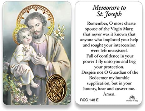 San Francis Imports Tarjetas sagradas para católicos incluyendo San Judas Nuestra Señora de Guadalupe San Miguel San José San Antonio Oración y