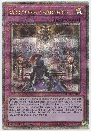 Welcome Labrynth – BLMR-EN102 – Cuarto de siglo secreto raro – 1 edición