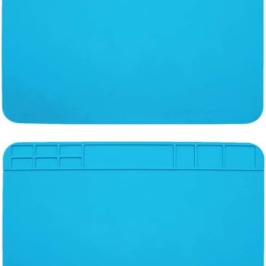 Paquete de 2 alfombrillas de trabajo multiusos, alfombrilla de soldadura, estación de trabajo de silicona con rejillas utilizadas para reloj, Paquete de 2 alfombrillas de trabajo multiusos, alfombrilla de soldadura, estación de trabajo de silicona con rejillas utilizadas para reloj,