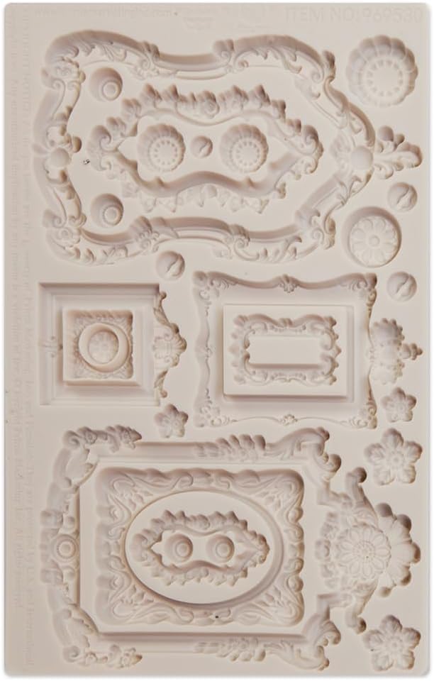 Prima Marketing – Finnabair Ornate Frames Silicone Mold Mould and Modeling Material