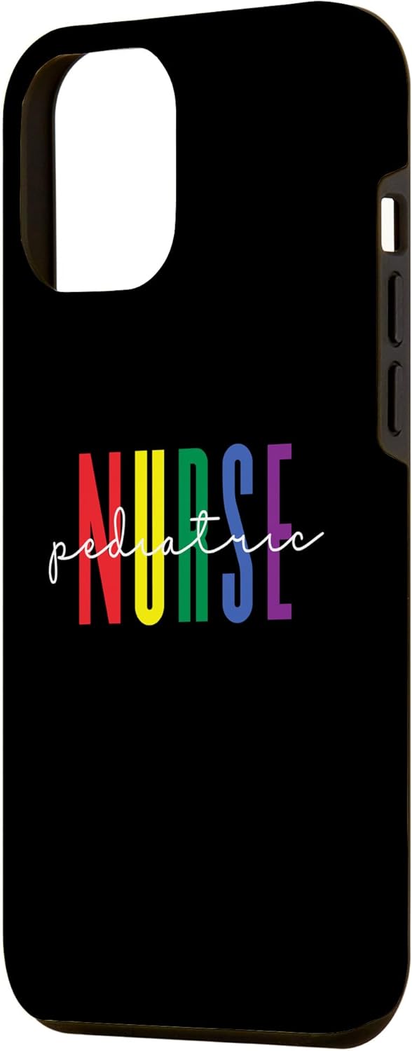 iPhone 13 Pro Max Pediatric Nurse Pride Rainbow Flag LGBT LGBTQ Gay Lesbian Bi Case