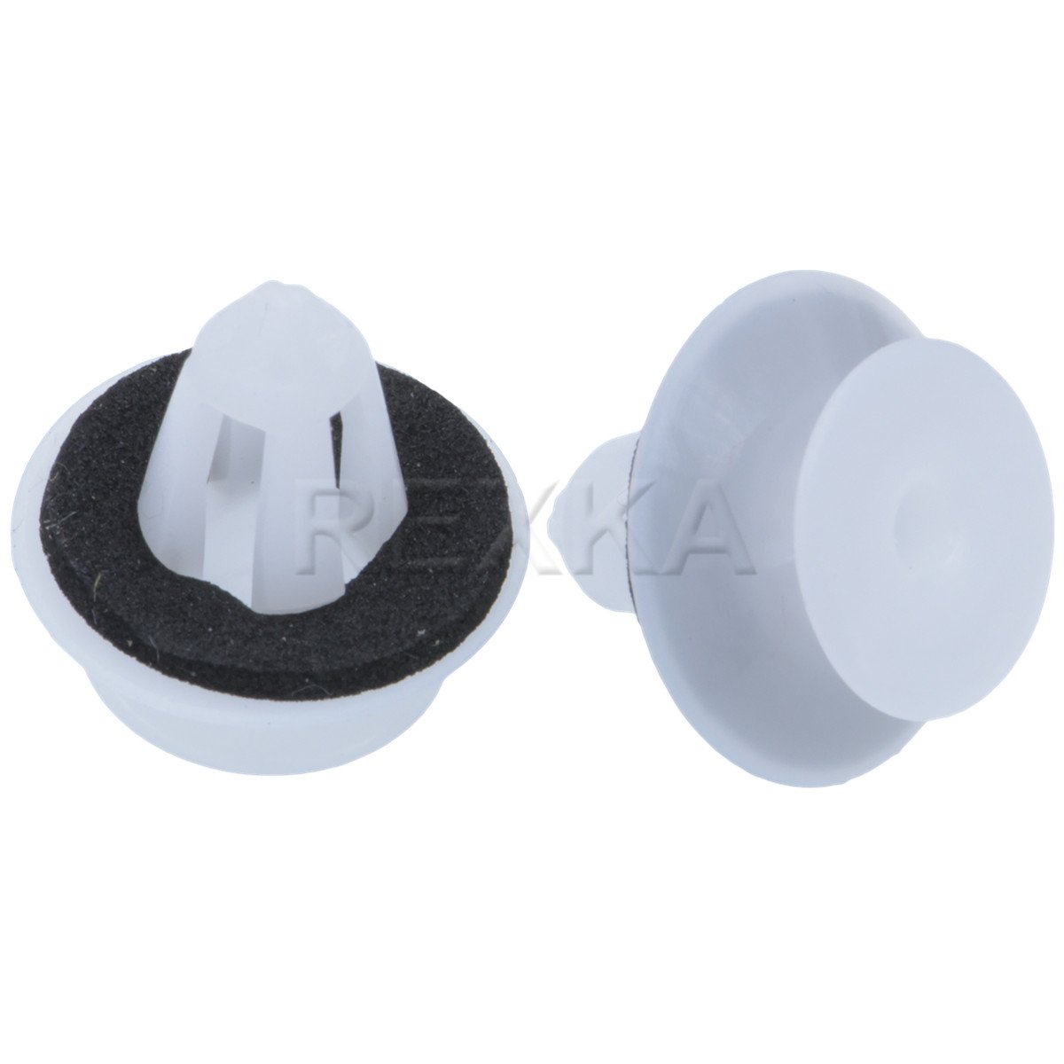 Rexka 20 piezas de clip para panel de moldura de puerta con sellador compatible con Mercedes 006-988-43-78 Clase C, Clase CLK, Clase E, Clase SL y